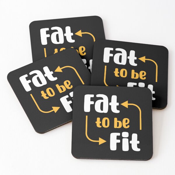 Item preview, FAT TO BE FIT CYRCLE Weight Loss fitness Motivation  designed and sold by Drago Art.