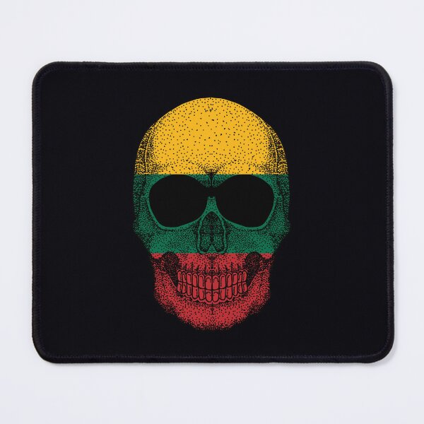 Item preview, Skull Lithuania Flag designed and sold by pretty4u.