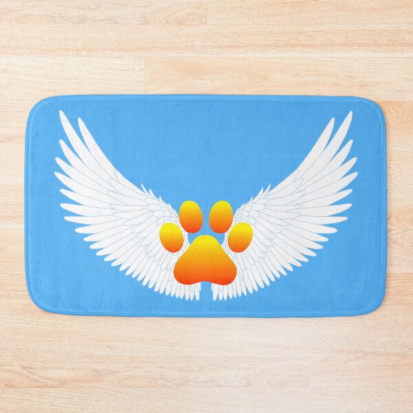 Item preview, Guardian Angel Wing Paw Print  designed and sold by Deborah Camp.