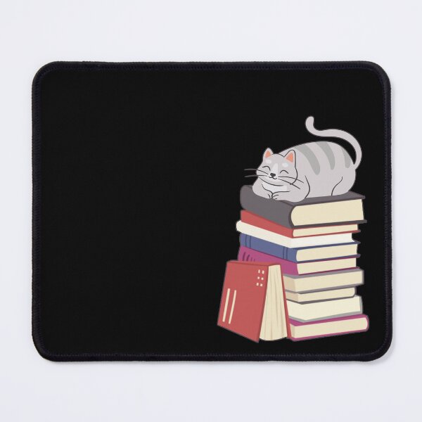 Item preview, Stack of Books and a Chubby Cat designed and sold by shmodev.