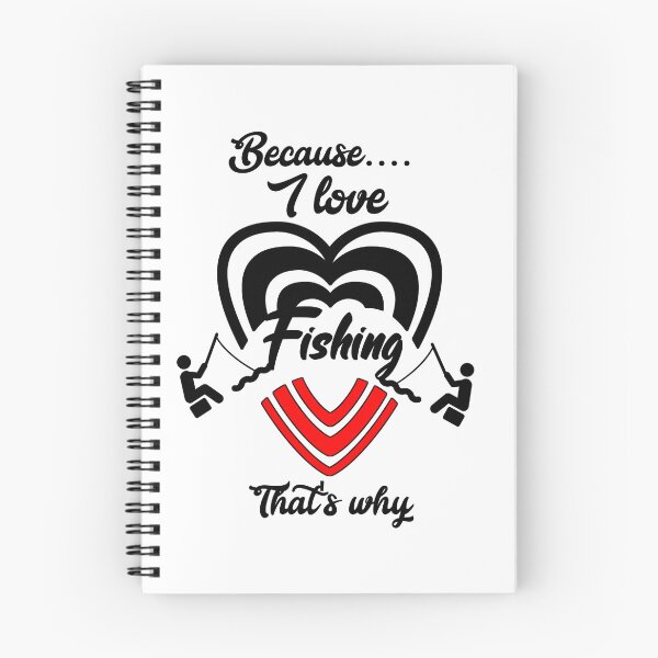Item preview, Because I love fishing, that's why...  designed and sold by Chakilogy.