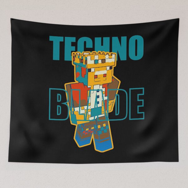 Item preview, technoblade tribute v2 designed and sold by mwebba2005.