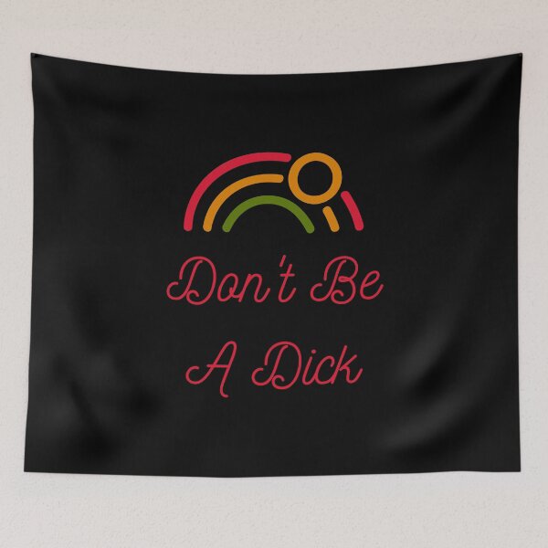 Item preview, Don't Be A Dick v2 designed and sold by zakariadesigner.