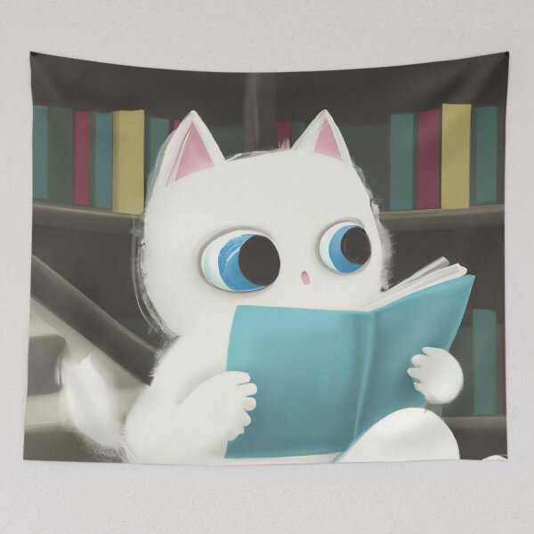 Item preview, The Intellectual Cat no. 1 designed and sold by Artistinrome.