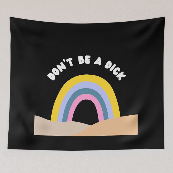 Item preview, Don't Be A Dick v3 designed and sold by zakariadesigner.