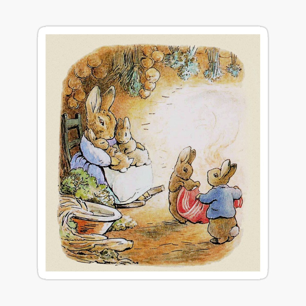 The Tale of Benjamin Bunny Beatrix Potter the Original and Authorized  Edition Wall Decor Art Print Poster - AliExpress