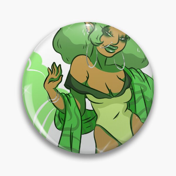Item preview, green pin up designed and sold by murderclowns.