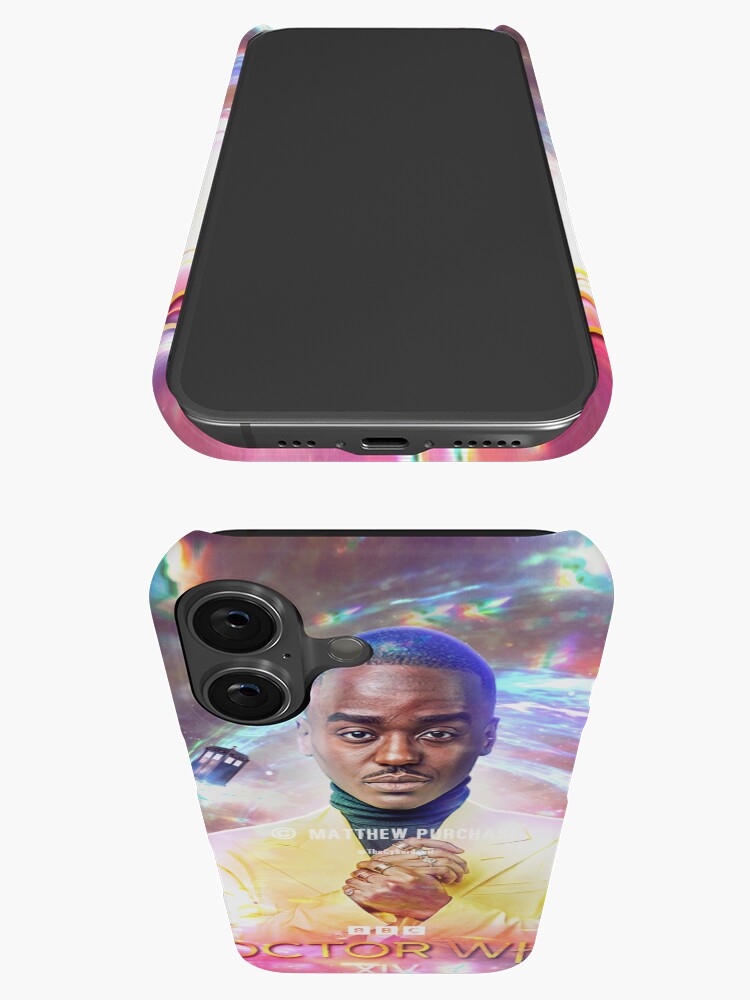 Thumbnail 3 of 4, iPhone Case, (watermarked) Ncuti Gatwa 14th Doctor - % to charity - By the original artist designed and sold by TheCyberdevil.