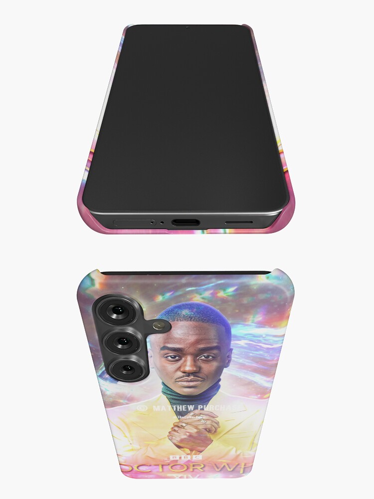 Thumbnail 3 of 4, Samsung Galaxy Phone Case, (watermarked) Ncuti Gatwa 14th Doctor - % to charity - By the original artist designed and sold by TheCyberdevil.