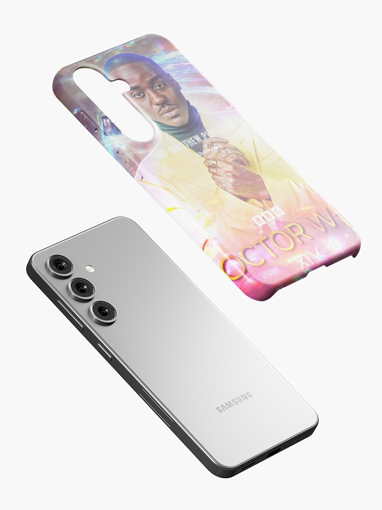 Thumbnail 2 of 4, Samsung Galaxy Phone Case, (watermarked) Ncuti Gatwa 14th Doctor - % to charity - By the original artist designed and sold by TheCyberdevil.
