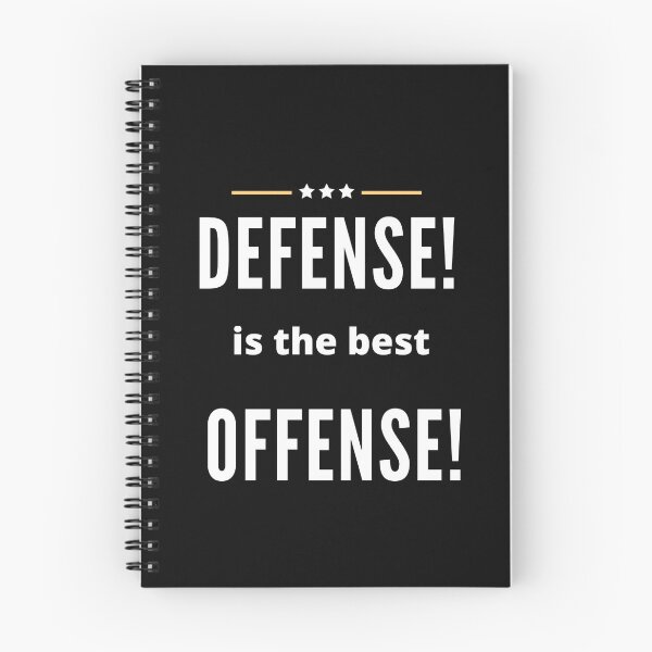 Item preview, Defense is the best Offense designed and sold by RiggsBubble.