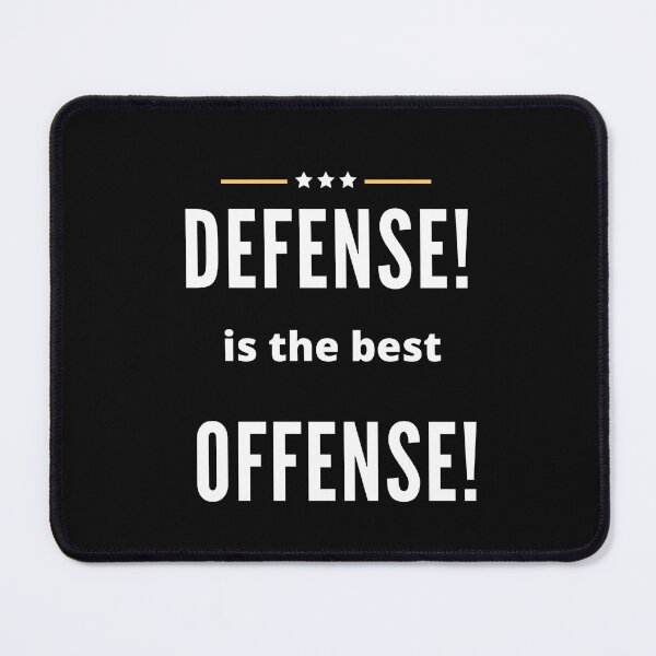 Item preview, Defense is the best Offense designed and sold by RiggsBubble.