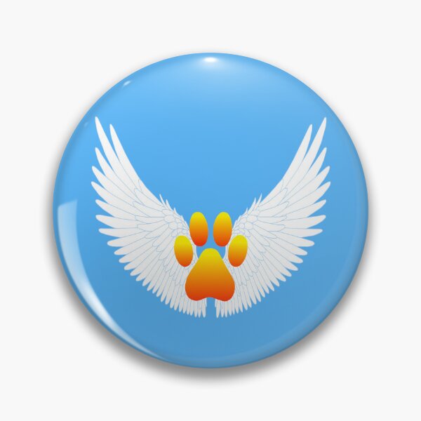 Item preview, Guardian Angel Wing Paw Print  designed and sold by Deborah Camp.
