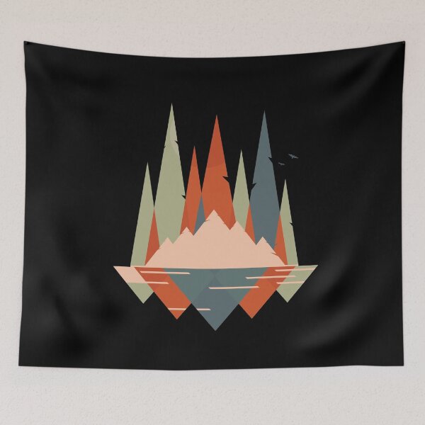 Item preview, Abstract Mountains designed and sold by artado.