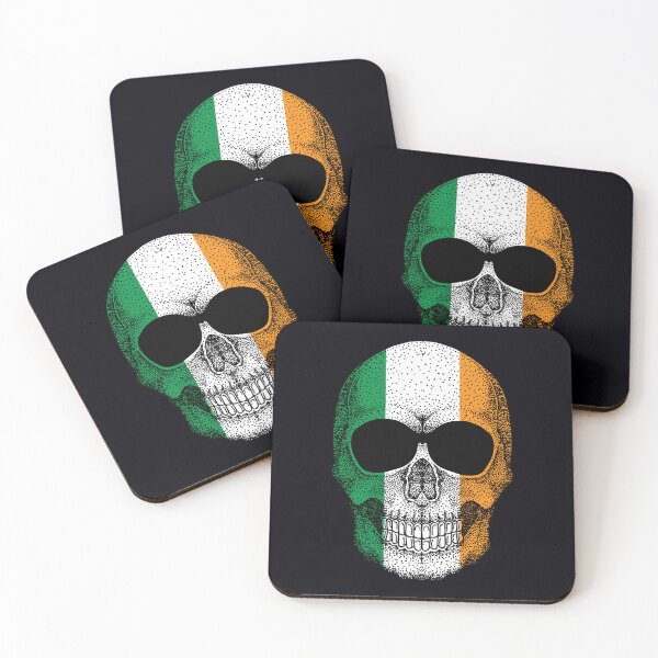 Item preview, Skull Ireland Flag designed and sold by pretty4u.