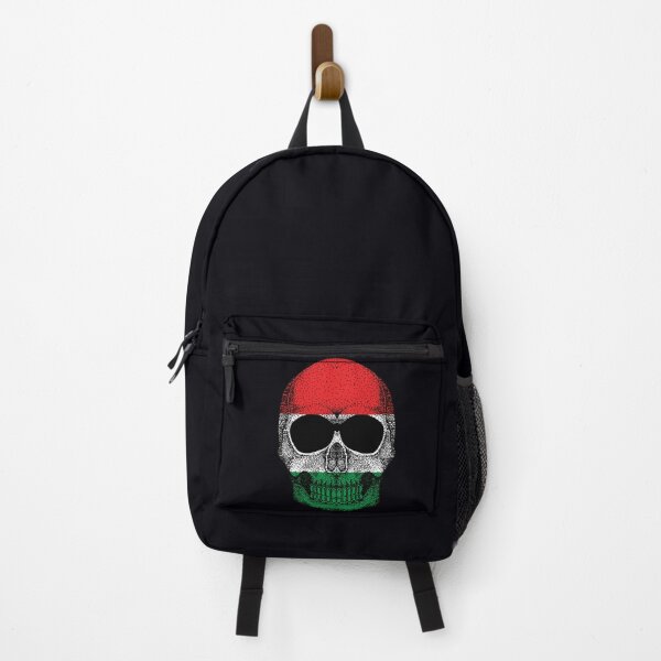 Item preview, Skull Hungary Flag designed and sold by pretty4u.