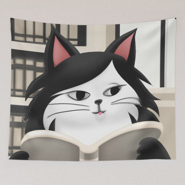 Item preview, Intellectual Cat no. 3 designed and sold by Artistinrome.