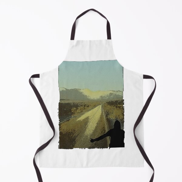 Item preview, Graphic Hitchhiker on a Open Desert Road designed and sold by Stravaigin.