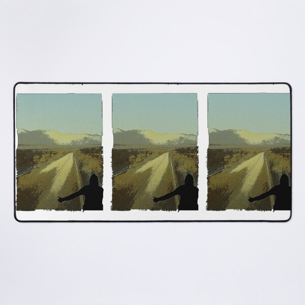 Item preview, Graphic  Hitchhiker on a Open Desert Road designed and sold by Stravaigin.