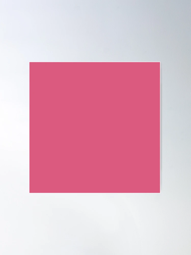 Plain Solid Color Peach Pink Vivid Pink Magenta (C10 M80 Y30