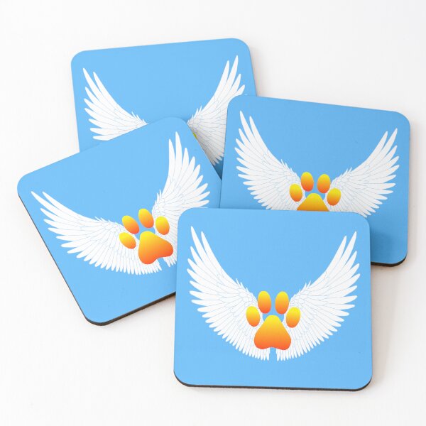 Item preview, Guardian Angel Wing Paw Print  designed and sold by Deborah Camp.
