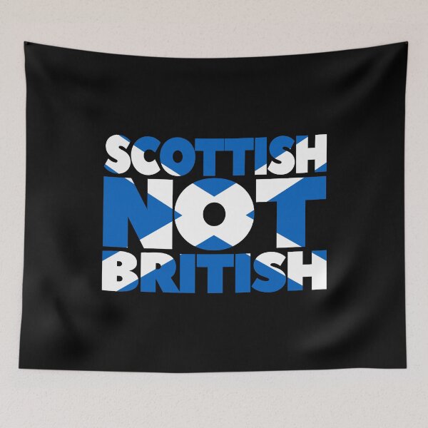 Item preview, SCOTTISH NOT BRITISH designed and sold by MagicBoutique.