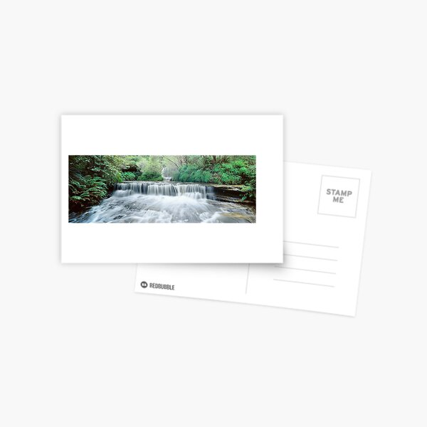 Waterfall Wentworth Falls Postcard