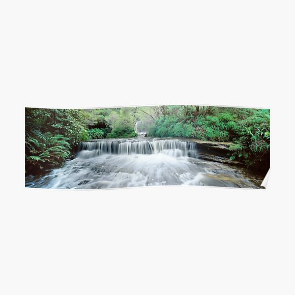 Waterfall Wentworth Falls Poster