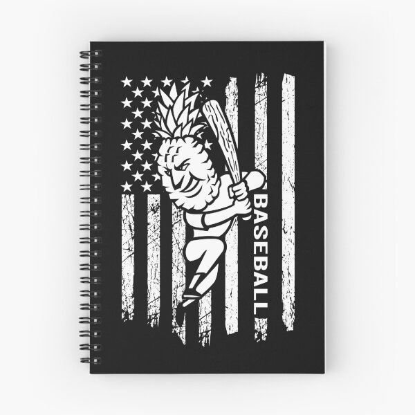 Item preview, American Flag Baseball Pineapple Retro Vintage USA Flag  designed and sold by clothesy7.
