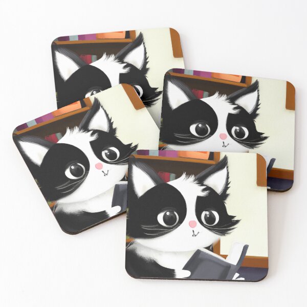 Item preview, Intellectual Cat no. 4 designed and sold by Artistinrome.