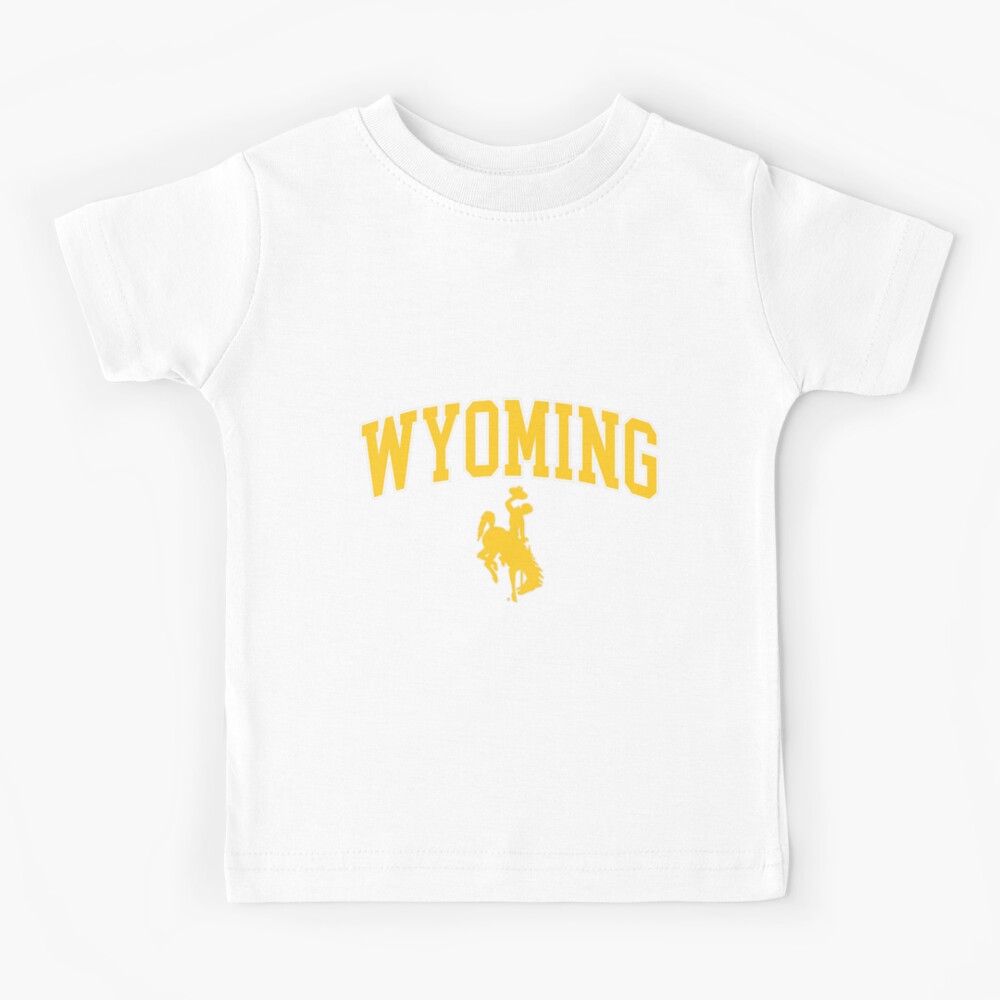 Kids Wyoming Cowboys Apparel Fan Favorite Brown Arch Kids T-Shirt for Sale  by hurtfulfan1316