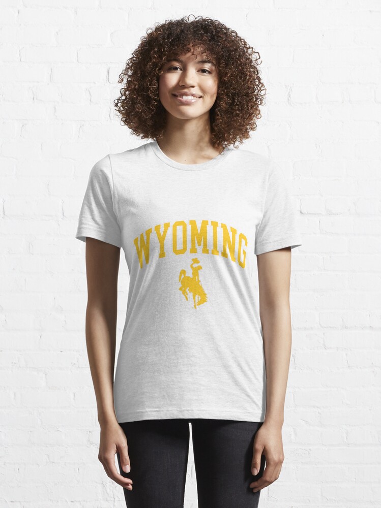 Wyoming Cowboys Apparel Fan Favorite Brown Arch T-Shirt