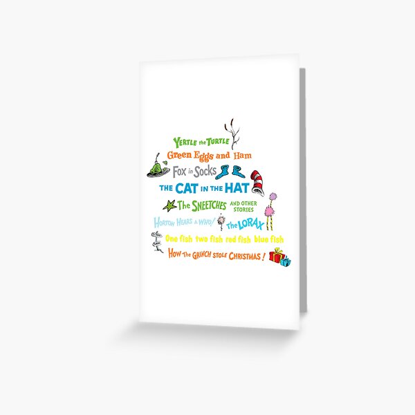 Item preview, Dr. Seuss Book Title T-shirt designed and sold by hurtfulfan1316.