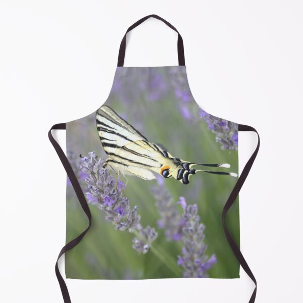 Item preview, Swallowtail Sideview Amongst Lavender Spikes Photograph designed and sold by taiche.