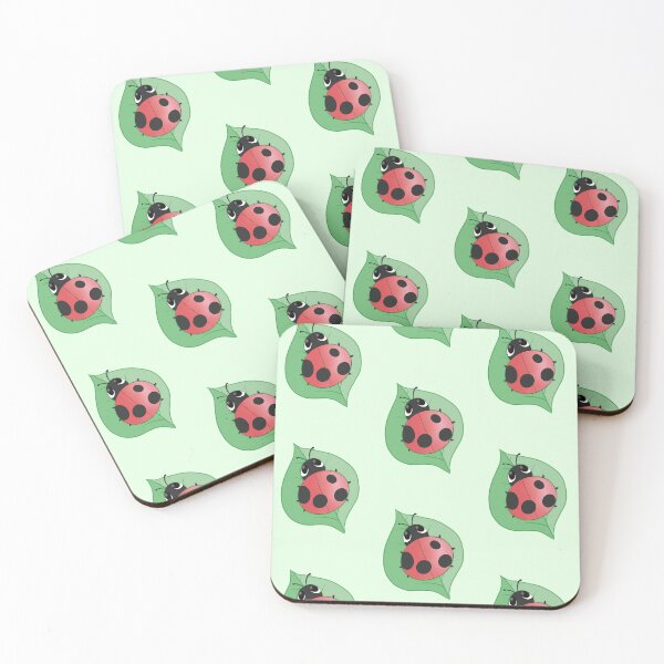Item preview, Simple Ladybug on Tiny Leaf designed and sold by limonlaur.