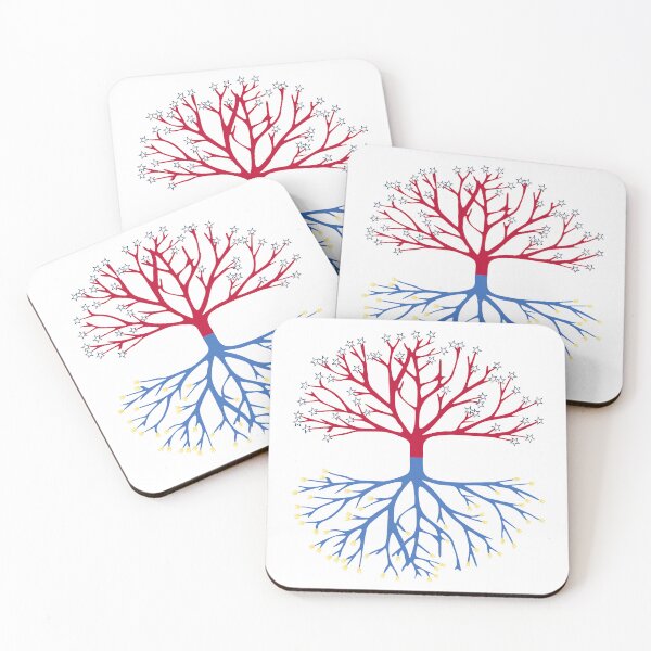 Item preview, Ukrainian Roots Tryzub Tridents American Grown Stars designed and sold by Aide.
