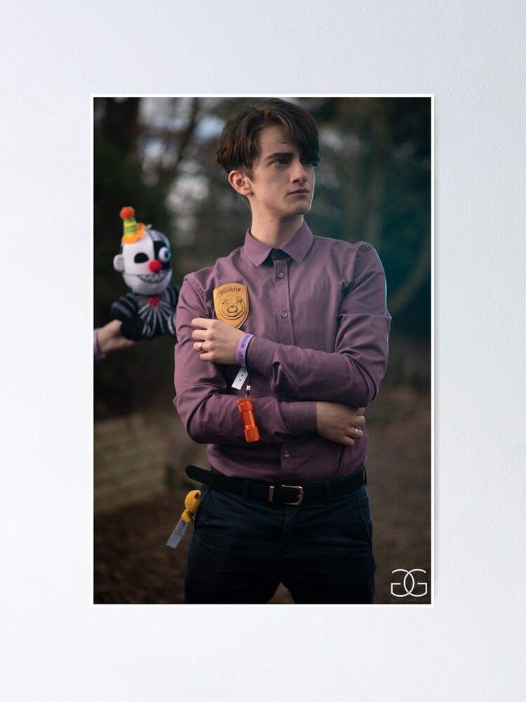 Michael Afton Cosplay Print Poster