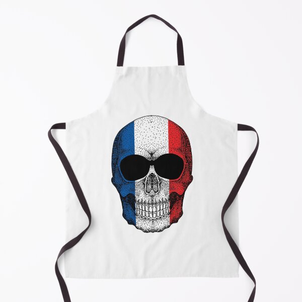 Item preview, Skull France Flag designed and sold by pretty4u.