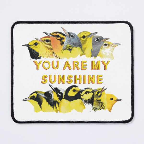 Item preview, You Are My Sunshine (Warblers) designed and sold by LauraWolfArtist.