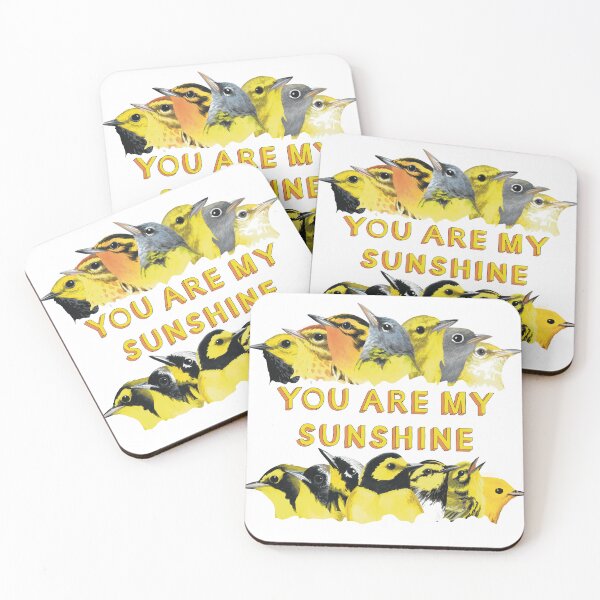 Item preview, You Are My Sunshine (Warblers) designed and sold by LauraWolfArtist.