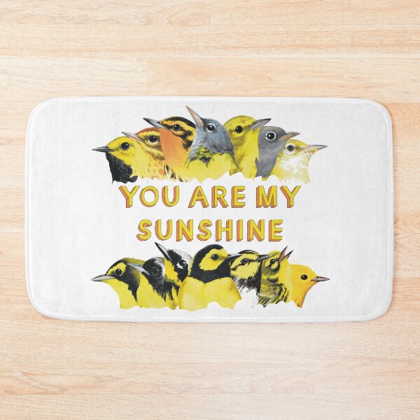 Item preview, You Are My Sunshine (Warblers) designed and sold by LauraWolfArtist.