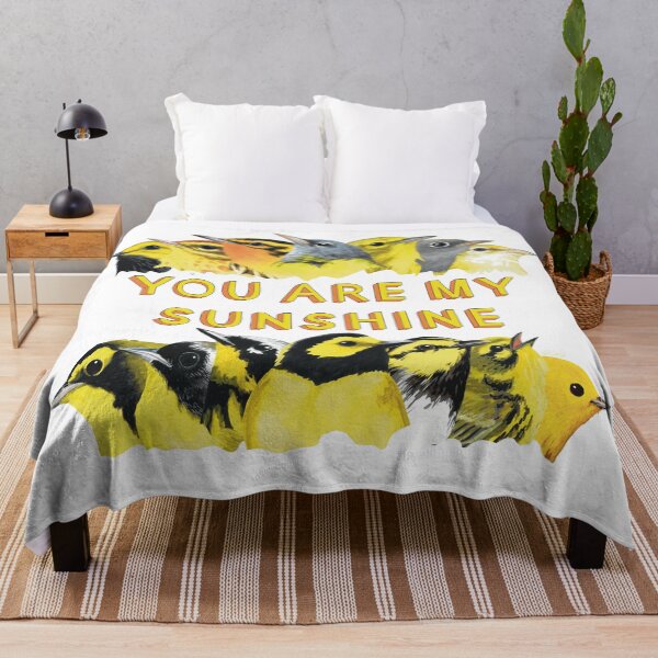 Item preview, You Are My Sunshine (Warblers) designed and sold by LauraWolfArtist.