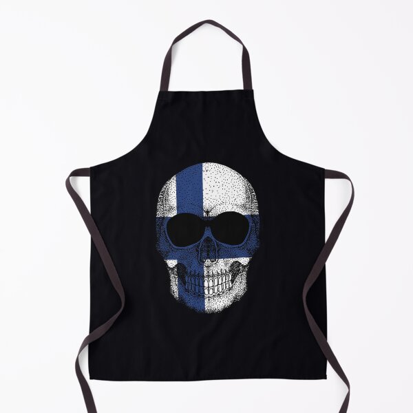 Item preview, Skull Finland Flag designed and sold by pretty4u.