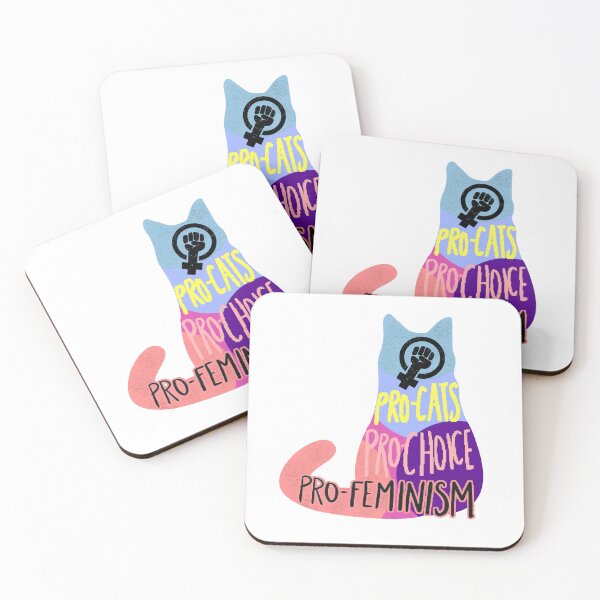 Item preview, Pro cats pro choice pro feminism designed and sold by ONPINI.