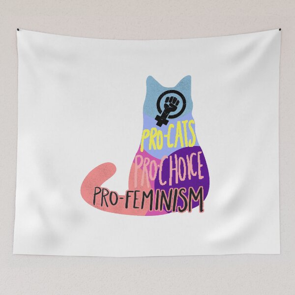 Item preview, Pro cats pro choice pro feminism designed and sold by ONPINI.