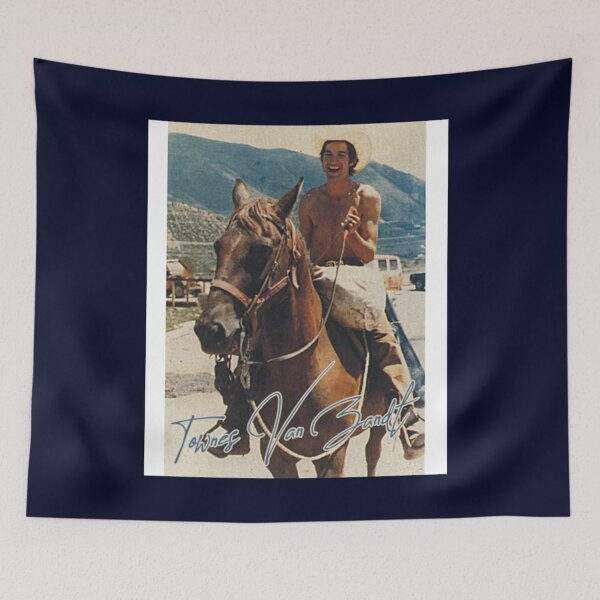 Item preview, Townes Van Zandt Townes Van Zandt - Retro On Horse Fan Art     designed and sold by Thingamabobb.