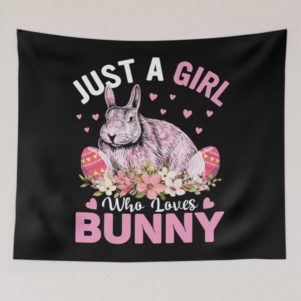 Item preview, Bunny T-ShirtGirls Toddler Easter Bunny Gift Ideas designed and sold by AllunaMaris.