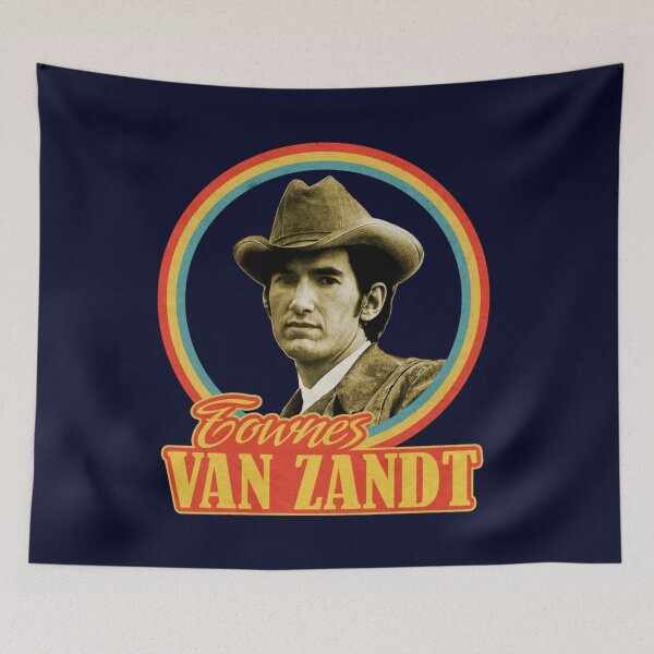 Item preview, Vintage Retro Townes Van Zandt Gift Mens and Womens   designed and sold by Thingamabobb.