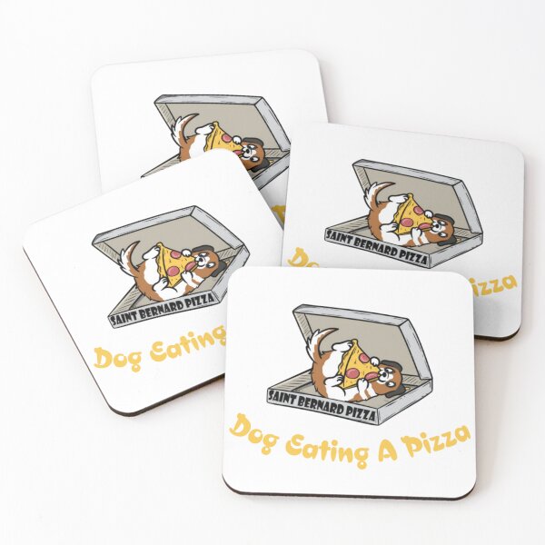 Item preview, perro comiendo una pizza designed and sold by Myworldisbetter.