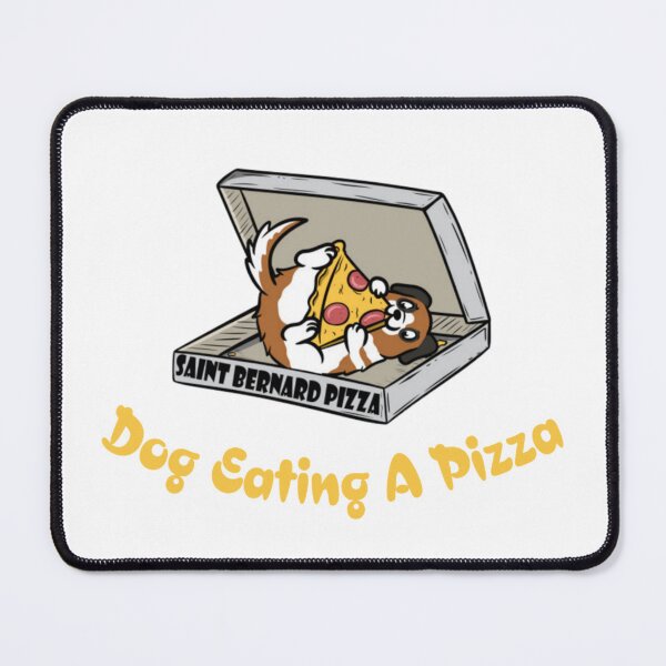 Item preview, Dog Eating A Pizza designed and sold by Myworldisbetter.